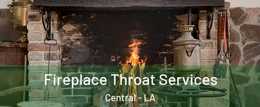  Fireplace Throat Services Central - LA