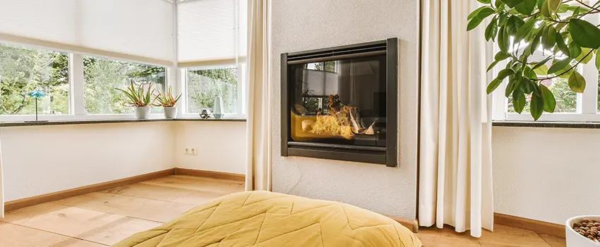 Residential Fireplace Ceramic Glass Installation in Central, LA