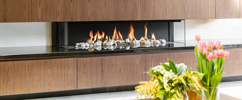 Double-height Fireplace Design Refurbishment in Central, Louisiana